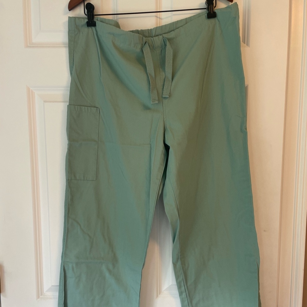 Light Green Scrub Pants